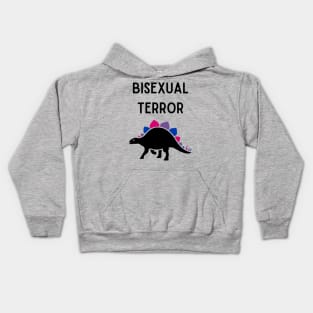 Bisexual Terror 3 Kids Hoodie